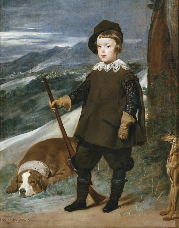 Diego Velazquez Prince Baltasar Carlos as a Hunter (df01) china oil painting image